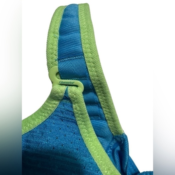 Glamorise Adjustable Wire-Free Sport Bra 1166 Size 34C - Picture 14 of 16